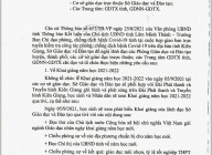 Công văn số 2018/SGDĐT-VP của Sở Giáo dục và Đào tạo về tổ chức khai giảng năm học 2021-2022 Công văn số 2018/SGDĐT-VP của Sở Giáo dục và Đào tạo về tổ chức khai giảng năm học 2021-2022
